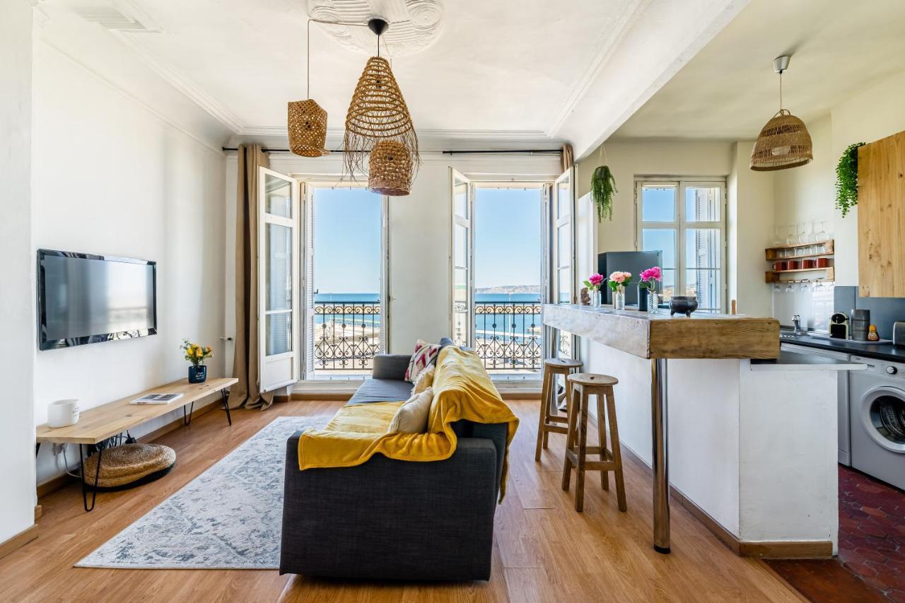T2 Vue Mer Au Pied De La Major Marseille Exteriör bild