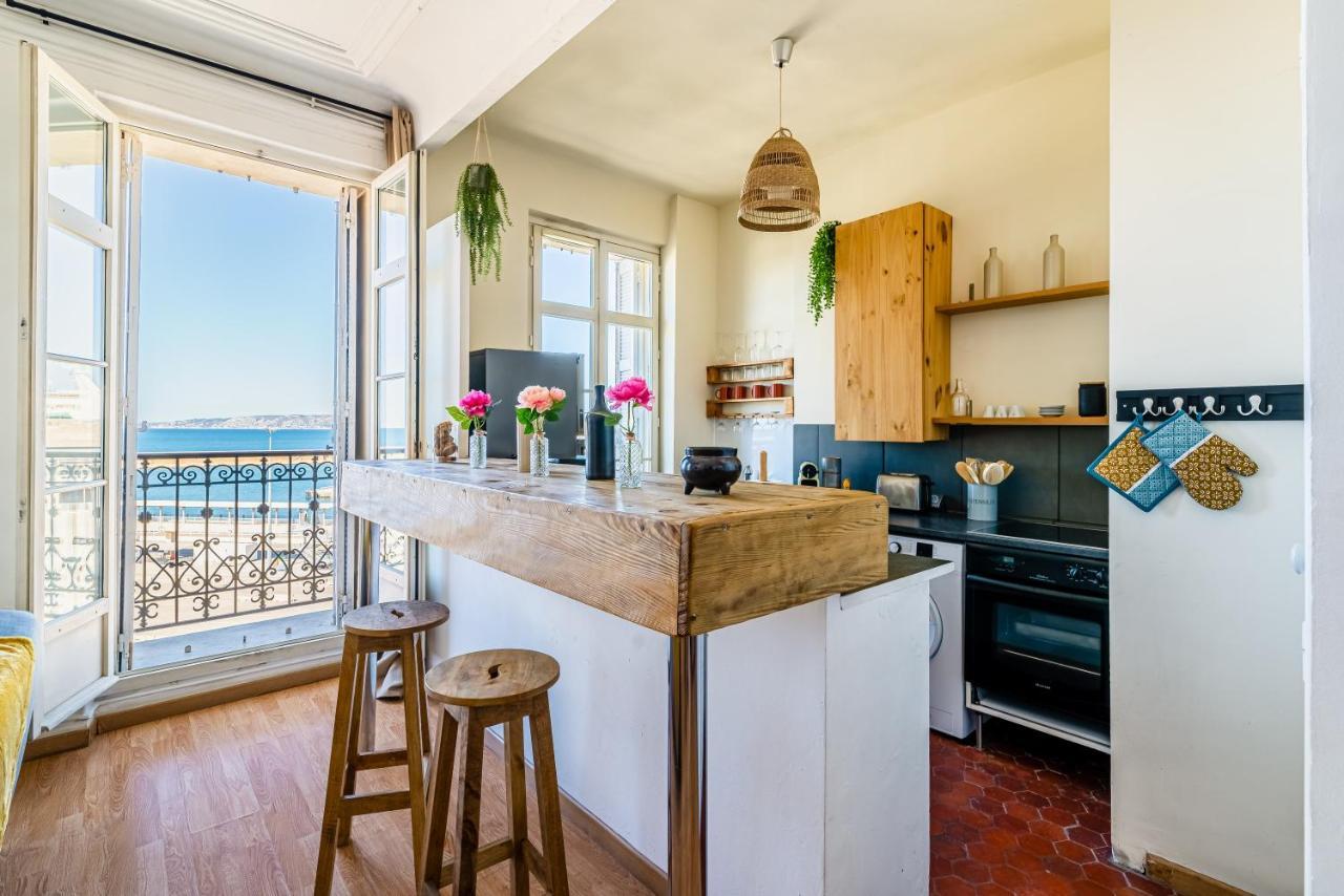 T2 Vue Mer Au Pied De La Major Marseille Exteriör bild